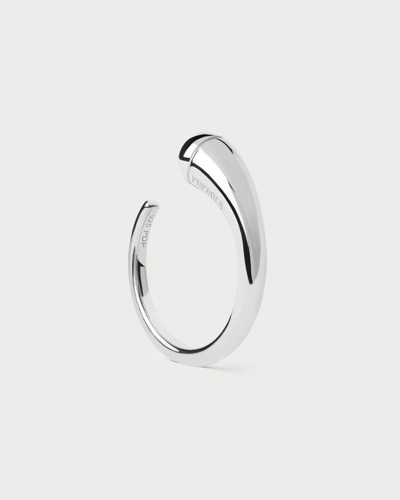 Loop silver ring - 
  
    Sterling Silver
  
