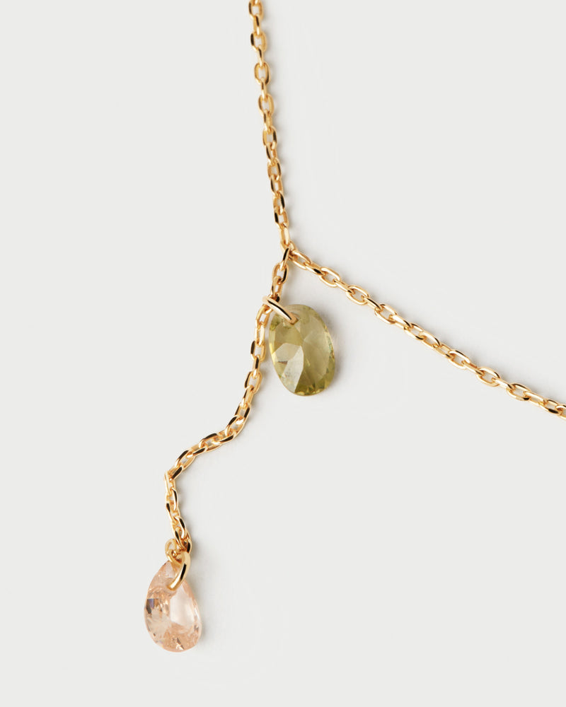 Linda necklace - 
  
    Sterling Silver / 18K Gold plating
  
