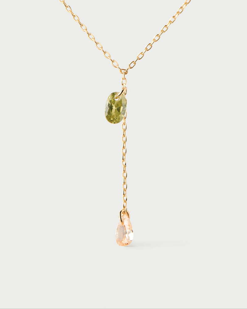 Linda necklace - 
  
    Sterling Silver / 18K Gold plating
  
