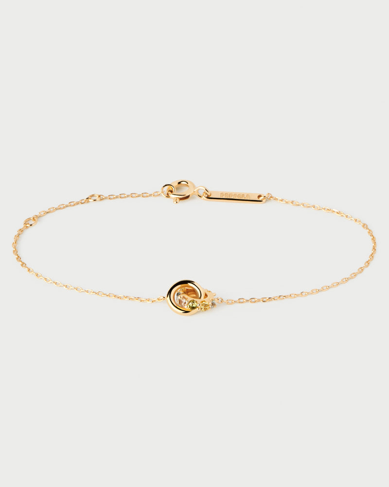 Rainbow Spin Bracelet - 
  
    Sterling Silver / 18K Gold plating
  
