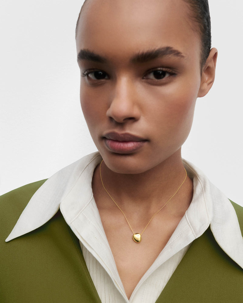 Wave necklace - 
  
    Sterling Silver / 18K Gold plating
  
