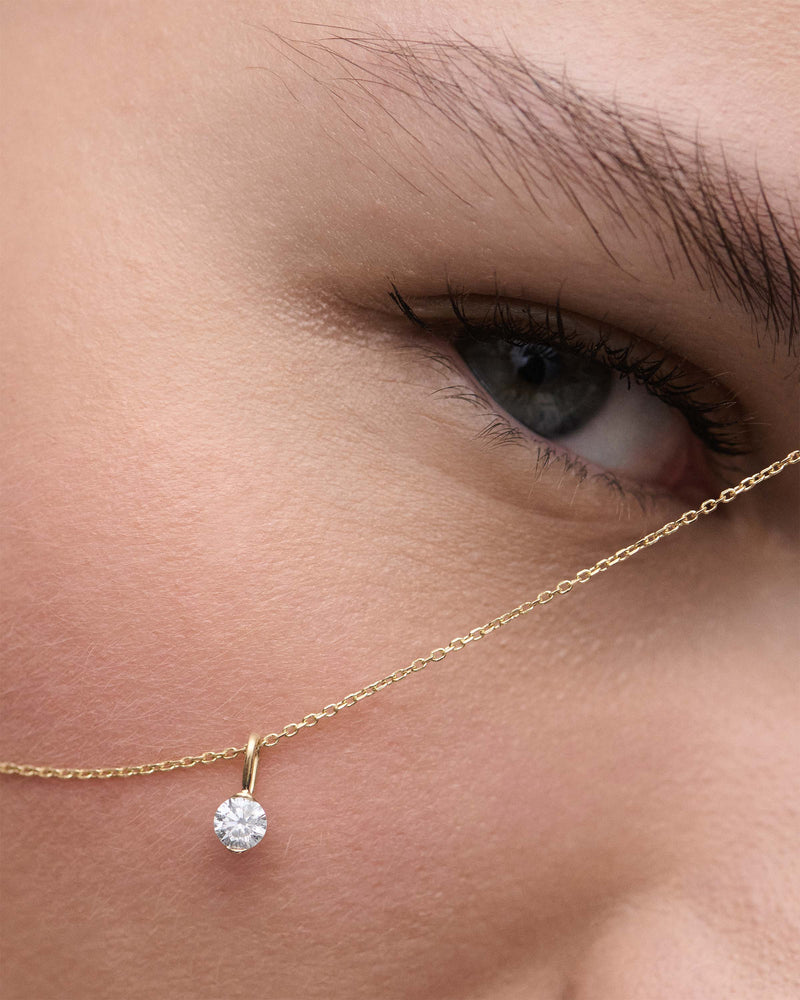 Diamond and gold Grace Mini pendant - 
  
    18K Gold
  
