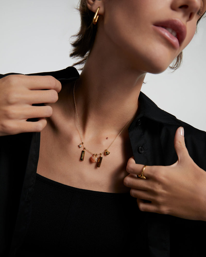 Ilikeyou Charm - 
  
    Sterling Silver / 18K Gold plating
  
