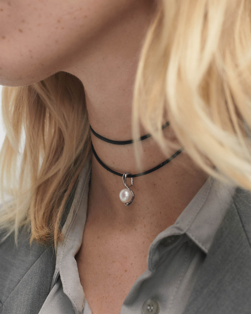 La perla essential silver pendant - 
  
    Sterling Silver
  
