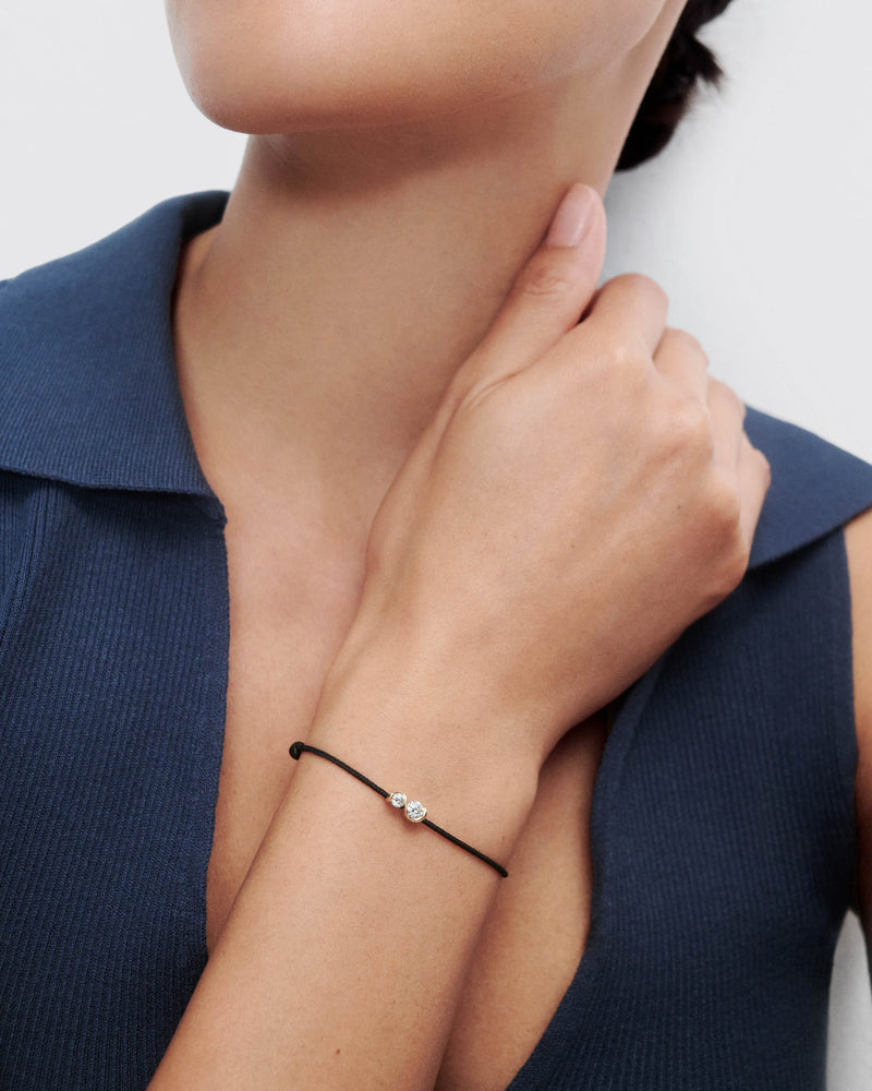 Dafne Diamond cord bracelet - 
  
    18K Gold
  
