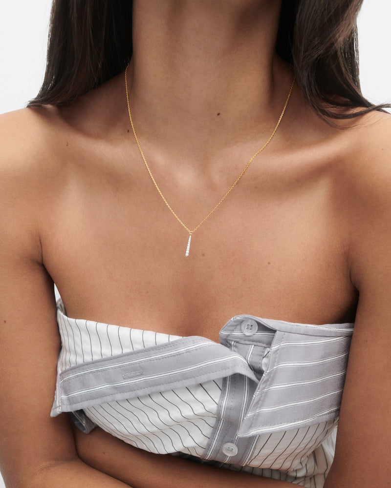 Olga necklace - 
  
    Sterling Silver / 18K Gold plating
  
