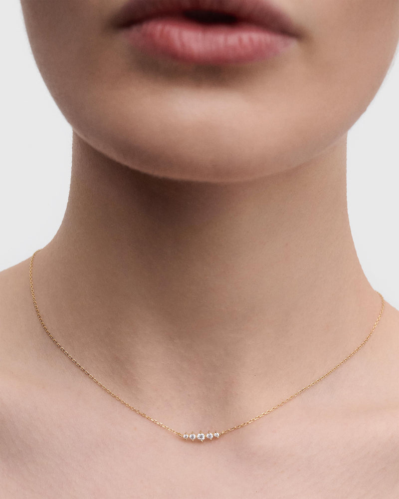 Estela necklace - 
  
    Sterling Silver / 18K Gold plating
  
