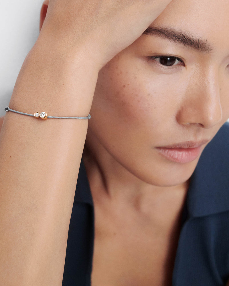 Dafne Diamond cord bracelet - 
  
    18K Gold
  
