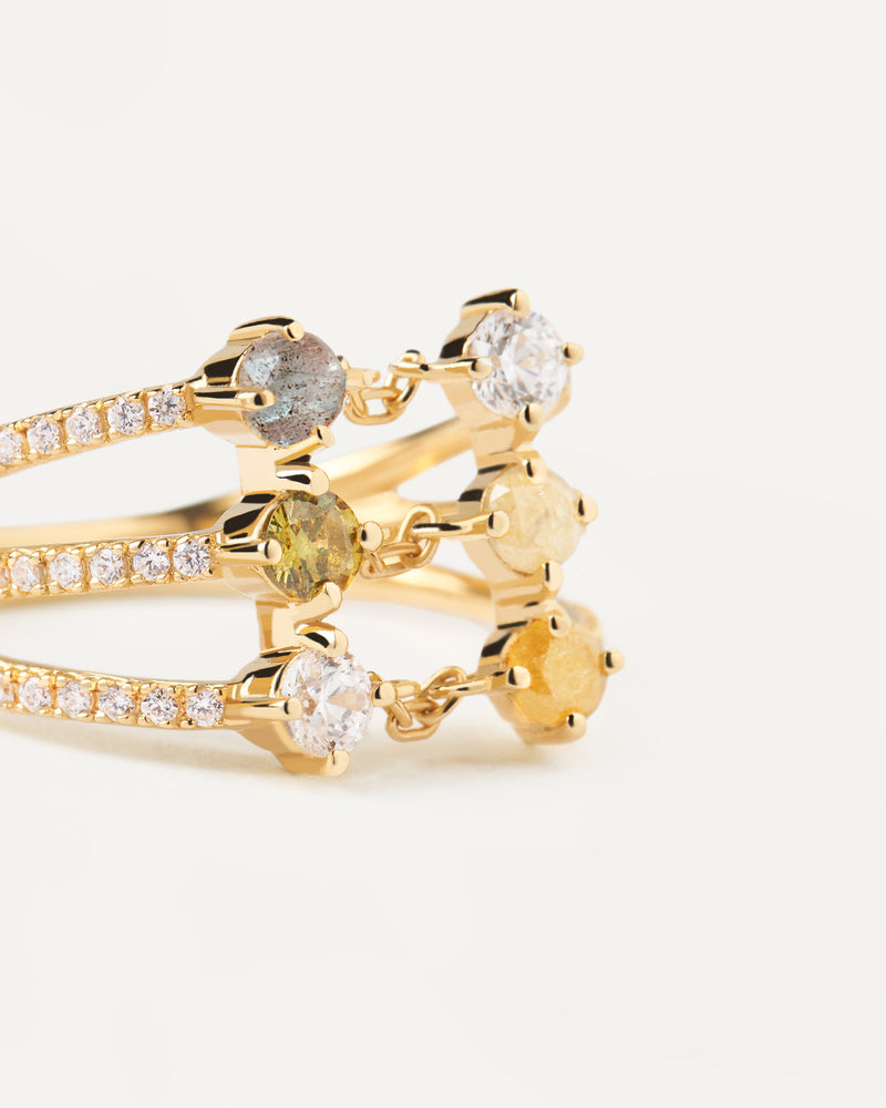 Juno Ring - 
  
    Sterling Silver / 18K Gold plating
  
