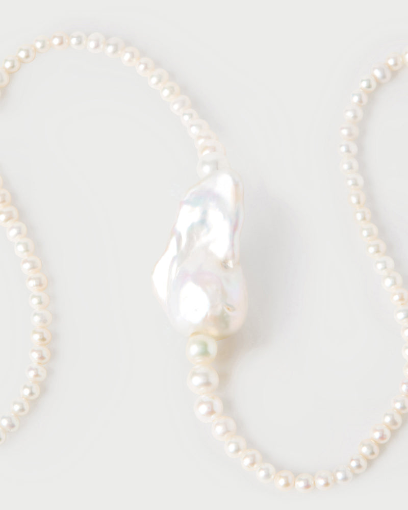 La perla necklace - 
  
    Sterling Silver / 18K Gold plating
  
