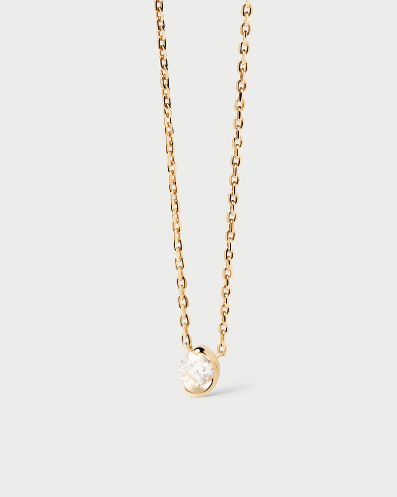 Diamonds and gold Delia necklace - 
  
    18K Gold
  
