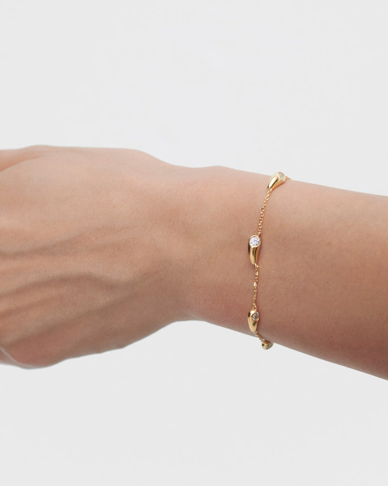 Becca bracelet - 
  
    Sterling Silver / 18K Gold plating
  
