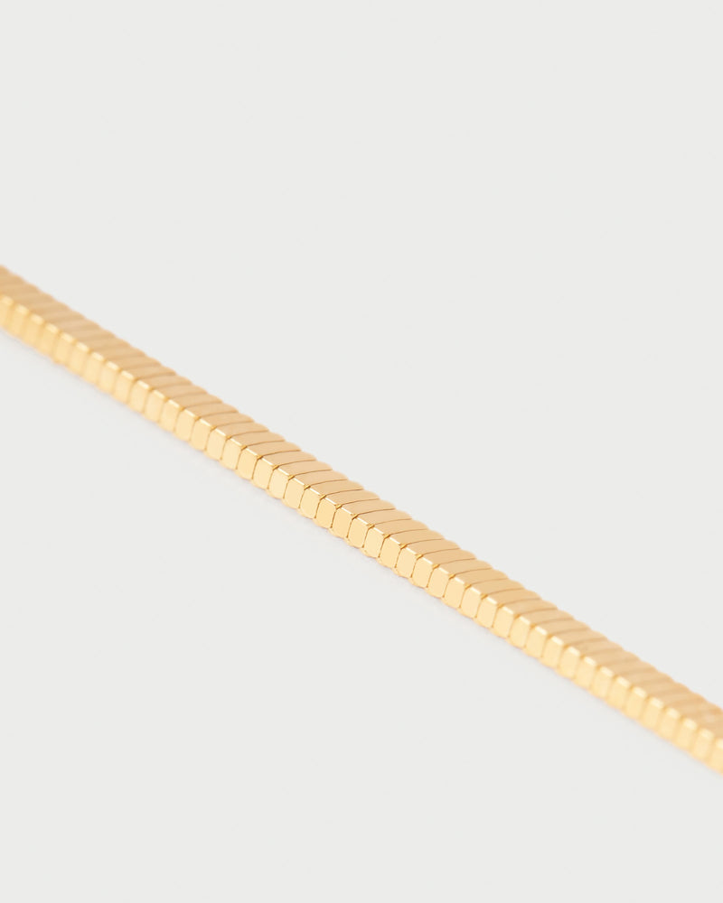 Snake Necklace - 
  
    Sterling Silver / 18K Gold plating
  
