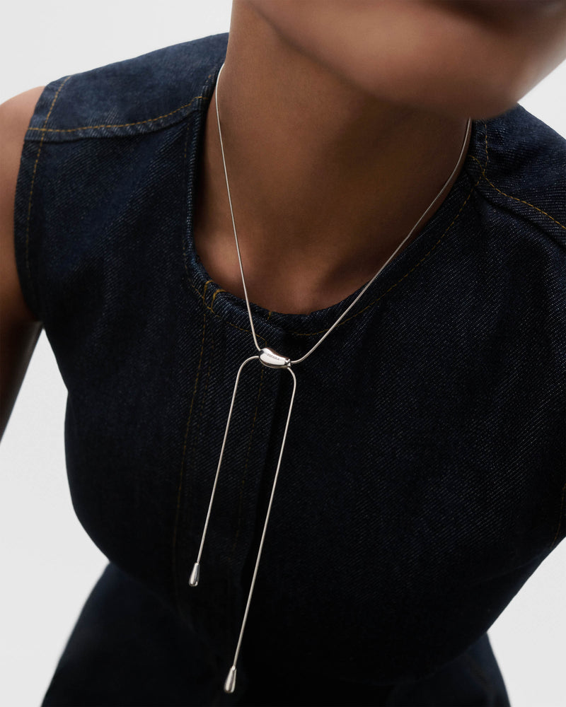 Rodeo Silver Slider Necklace - 
  
    Sterling Silver
  
