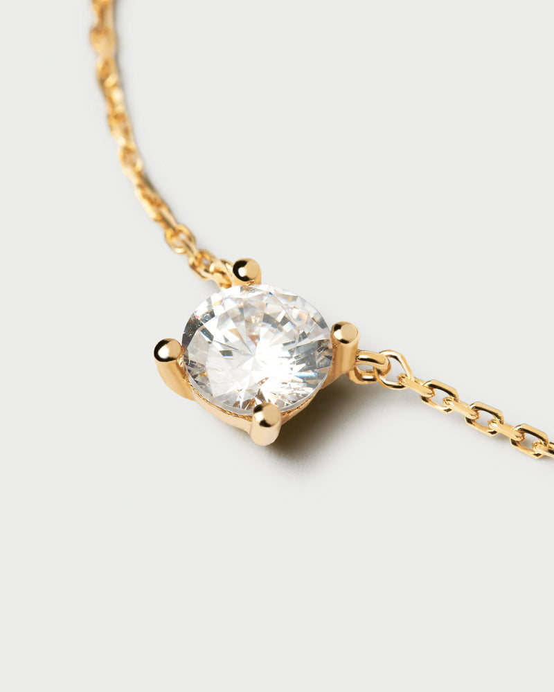 Diamonds and Gold Solitaire Supreme Necklace - 
  
    18K Gold
  
