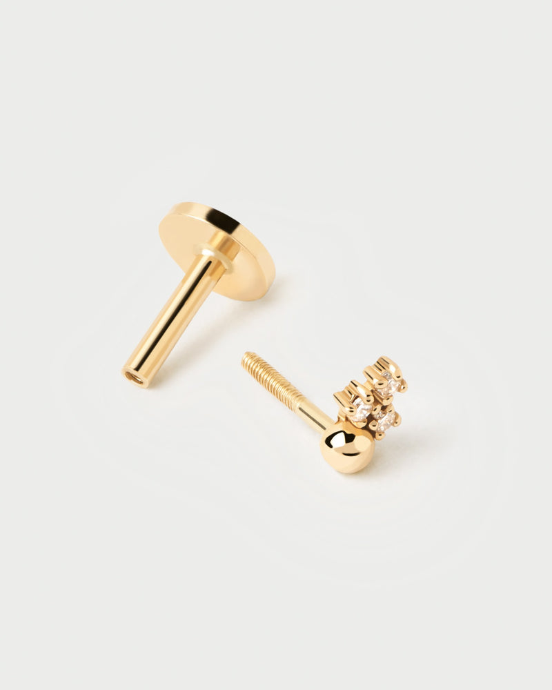 Diamonds and gold Blake Single Earring - 
  
    18K Gold
  
