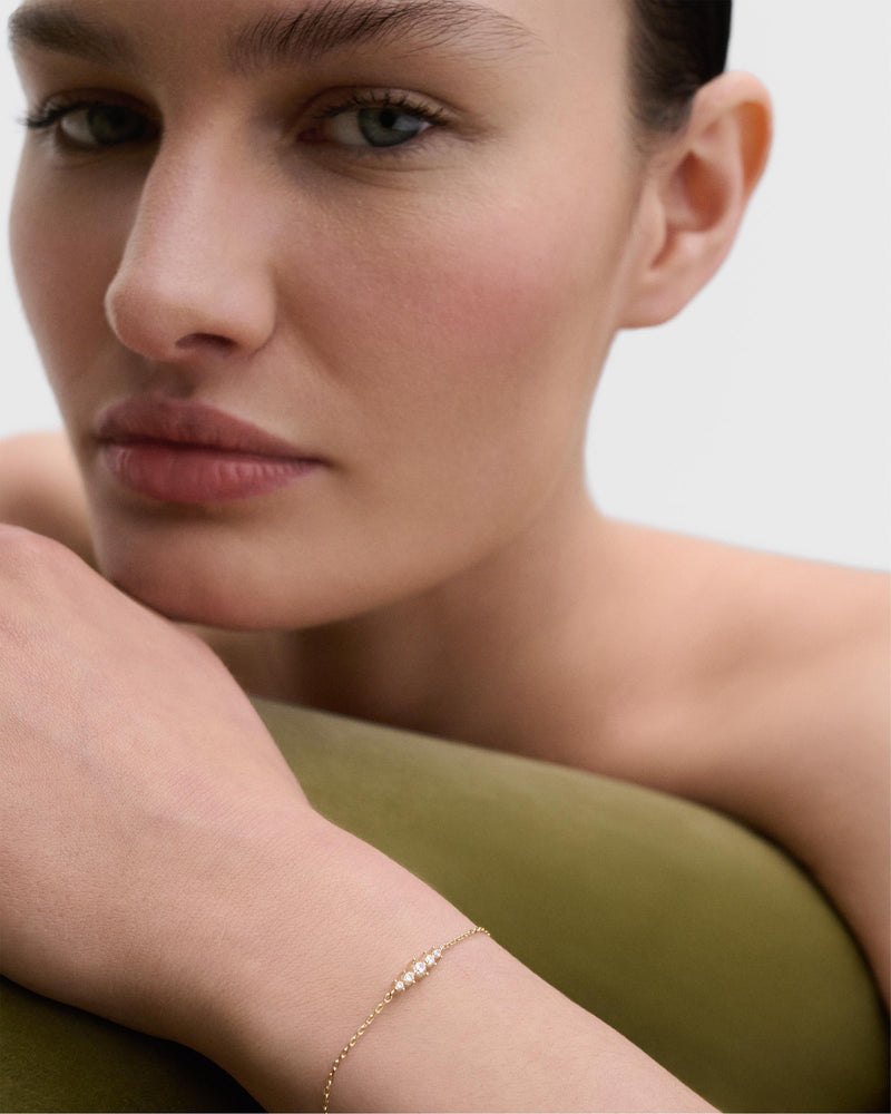 Estela bracelet - 
  
    Sterling Silver / 18K Gold plating
  
